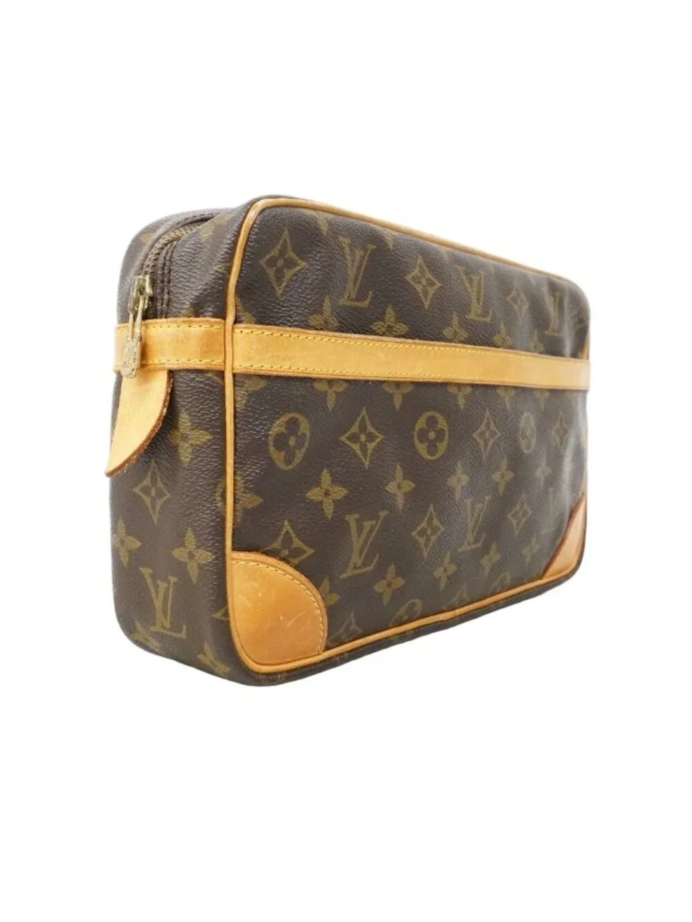 Louis Vuitton Clutch Monogram Compiegne 28 Brown